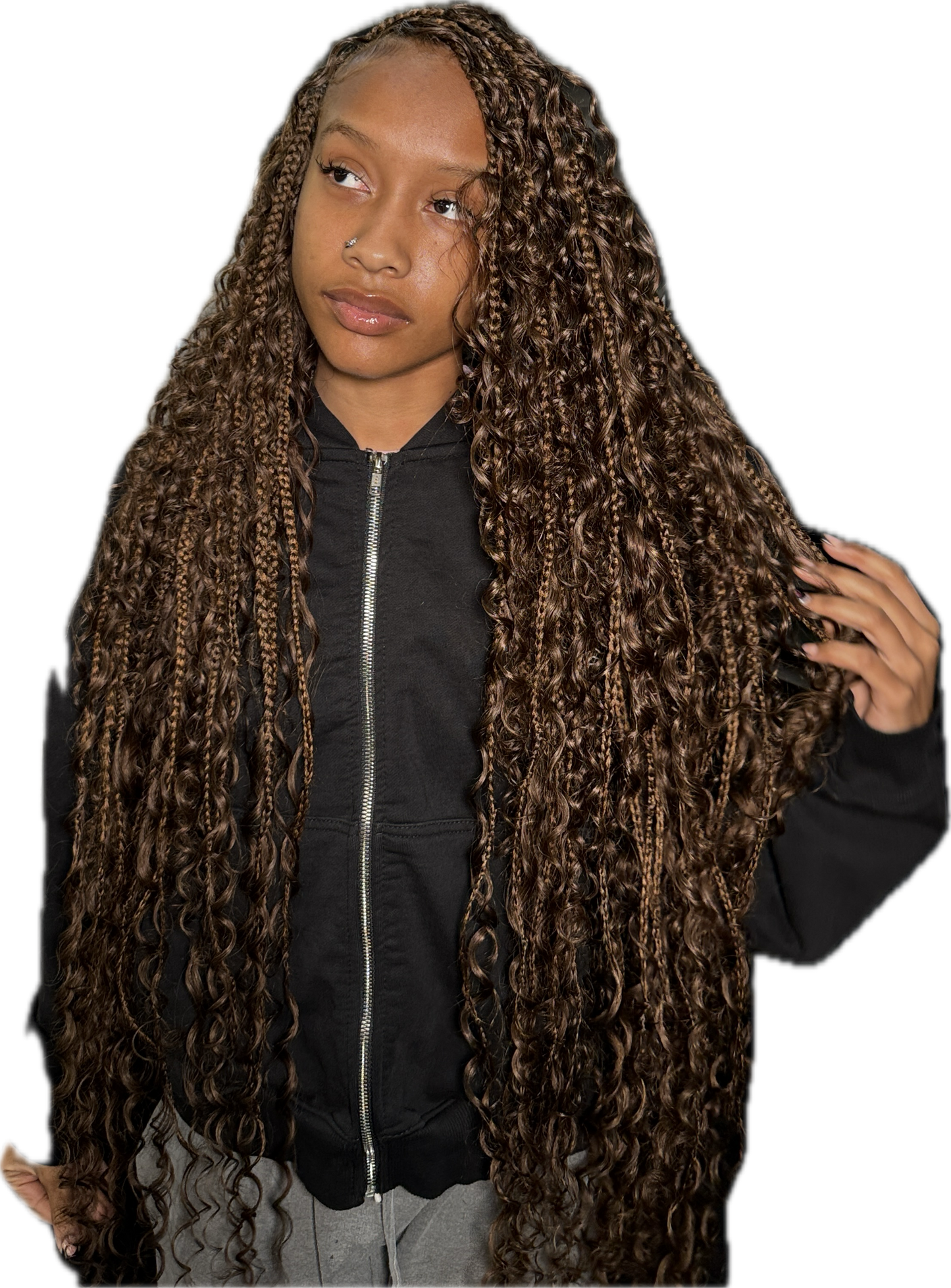 #4 Human Hair Bulk