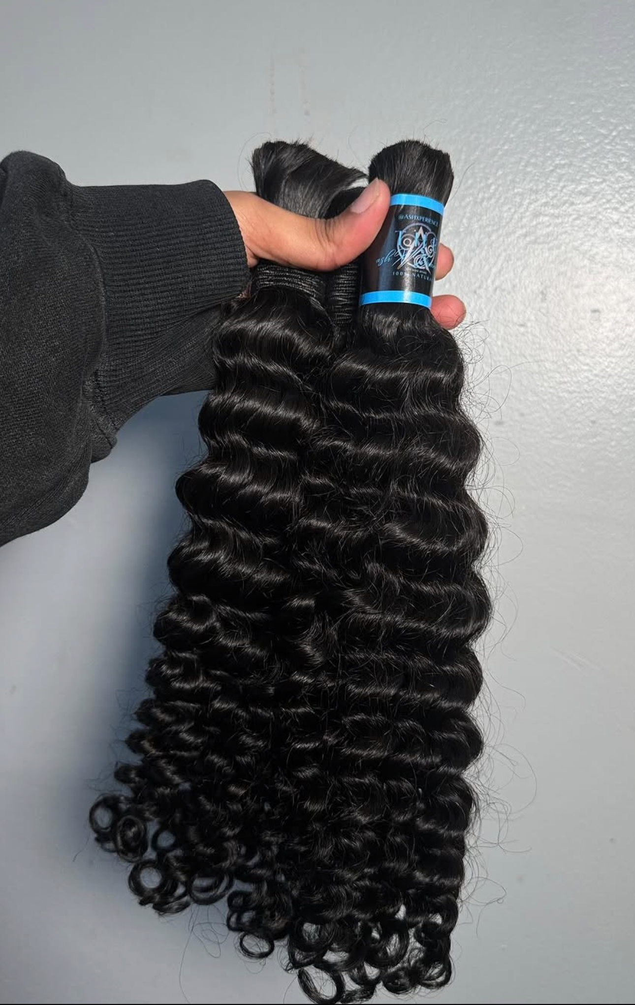 Natural Brown/Black Human Boho Bulk