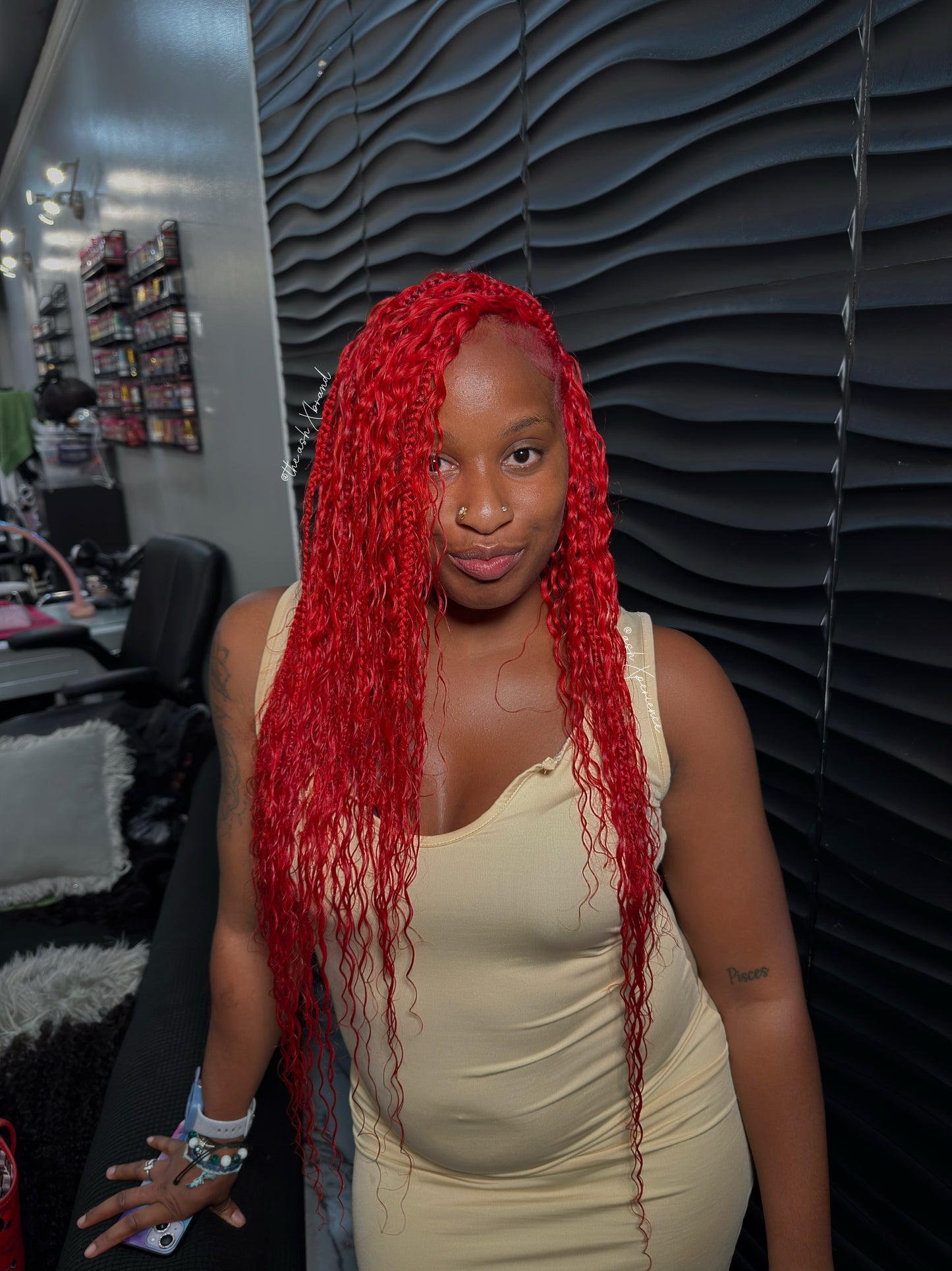 Burgundy/#450/Red Human Hair Bulk