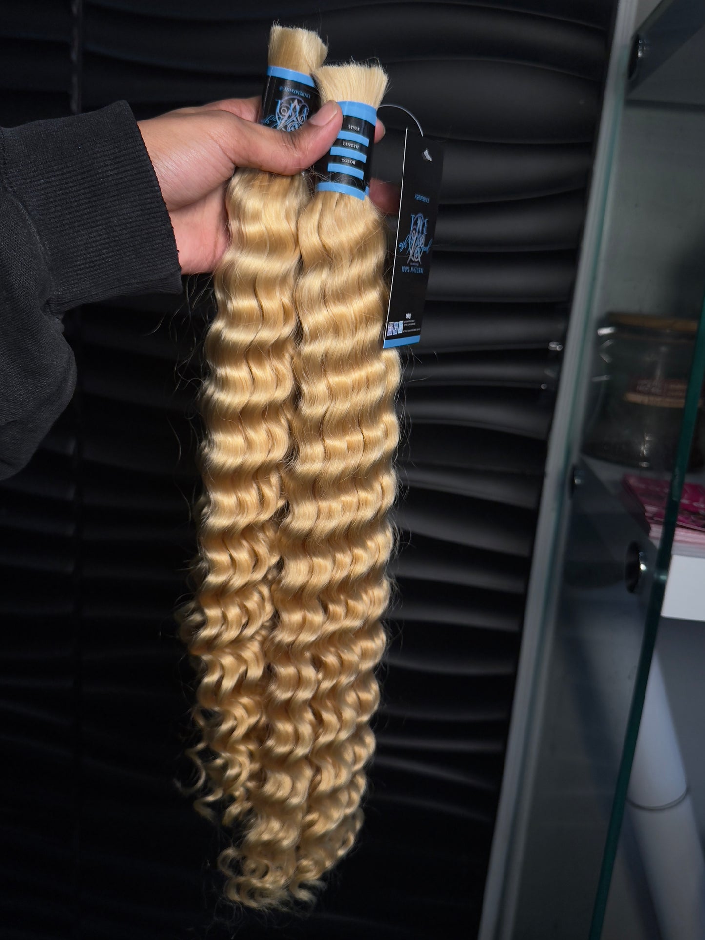 613 bulk human hair